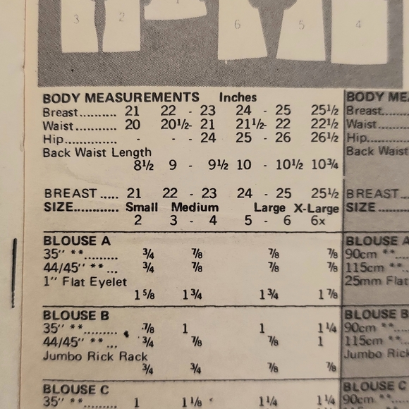 Butterick Children's Fast & Easy Sewing pattern. Sz 2- 6x - Picture 6 of 8